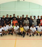 The volleyball match among the Public Universities in Tigray continued in the afternoon. Result;-